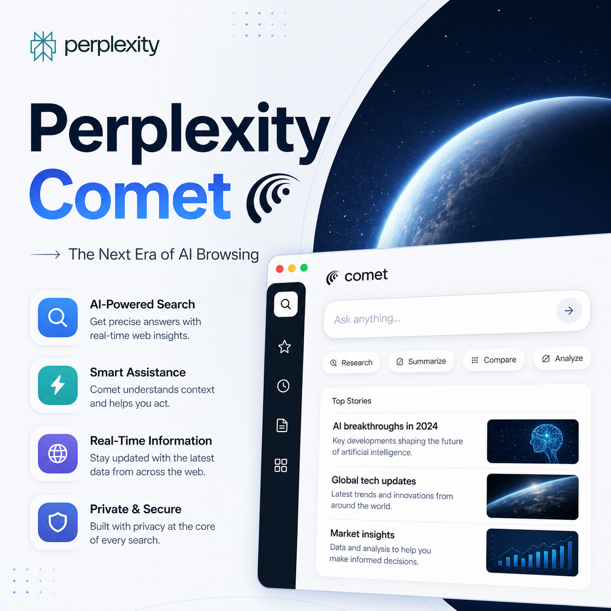 Perplexity Comet: The AI Agent Browser That Does the Work for You