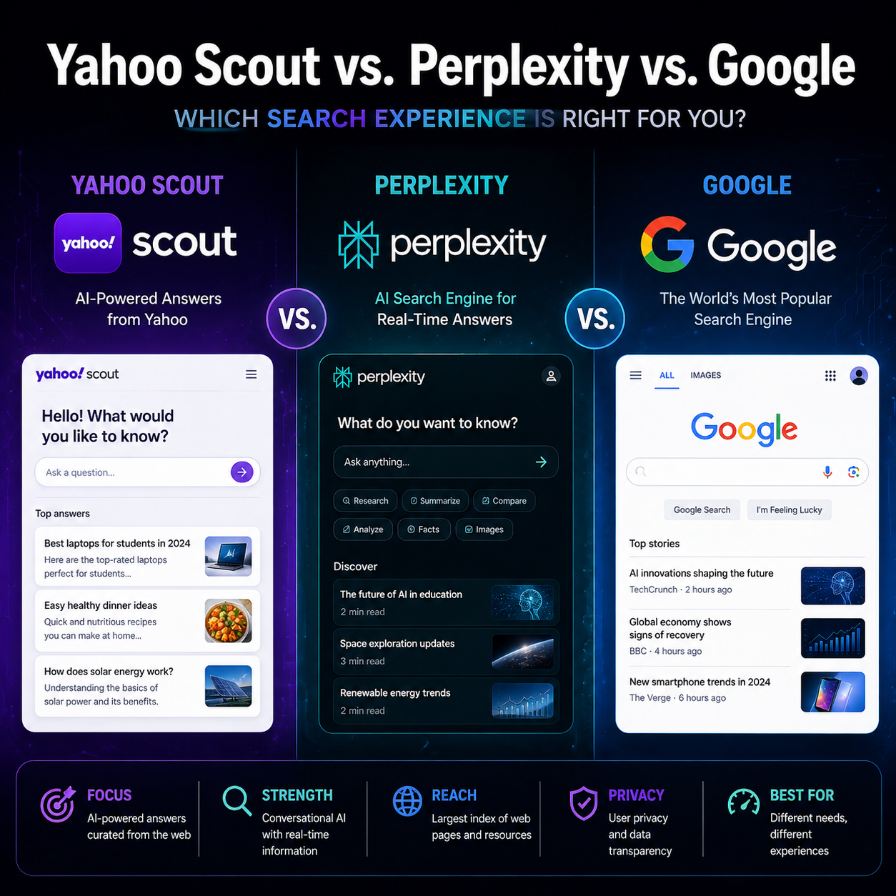 Yahoo Scout vs. Perplexity vs. Google: Why Citations Matter in 2026